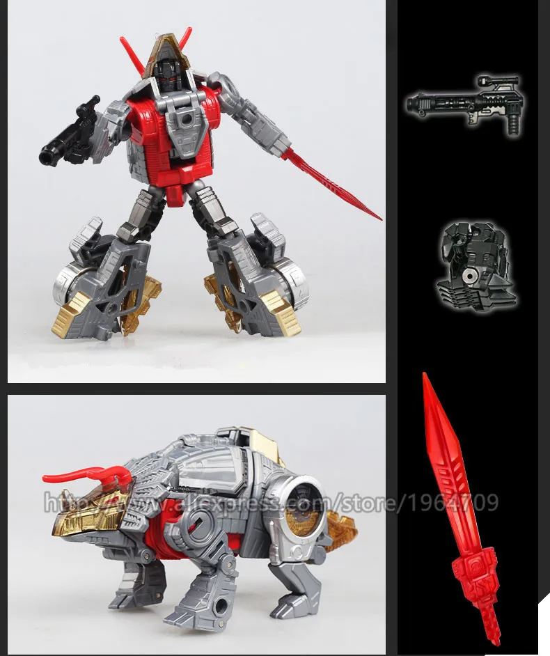 Jinbao 6 в 1 60 см большая трансформация Predaking игрушки Аниме Опустошитель KO G1 фигурка робота модель игрушки мальчик дети ребенок подарок