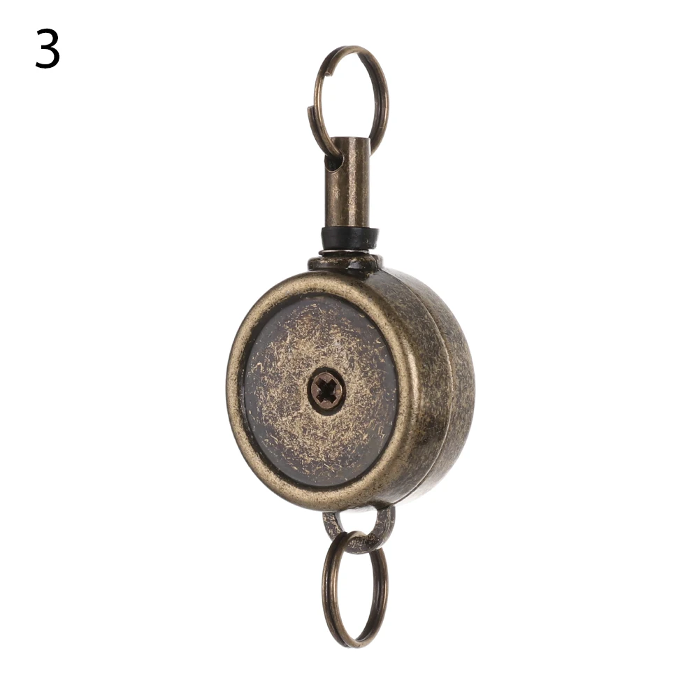 

Металлический брелок-ретрактор для карты