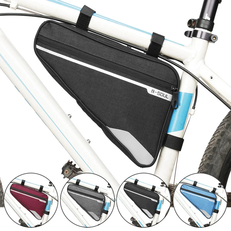 Waterproof Polyester Front Rears Cycling Triangle Frame Bag Carrier Tool Bags | Спорт и развлечения