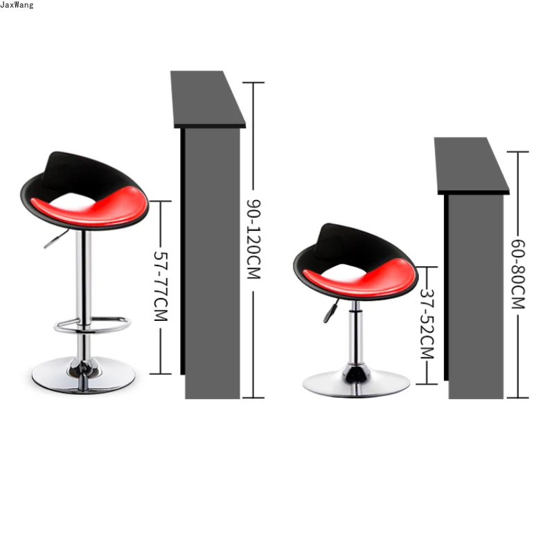 Современный барный табурет минималистичный современный с высокими ножками