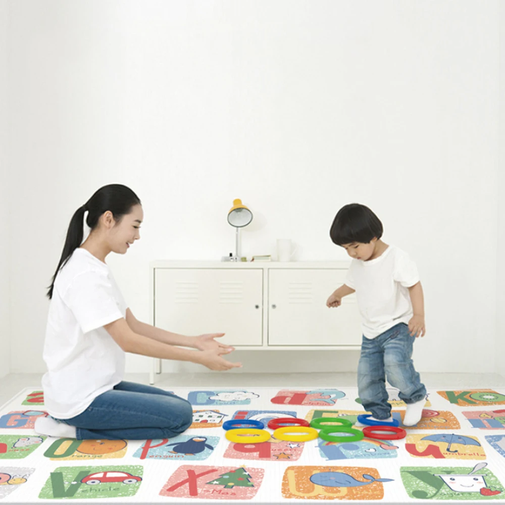 Baby Crawling Mat Game Thickening Cartoon Environmental Protection Moisture-proof Pad Kids Shatter-resistant | Игрушки и хобби