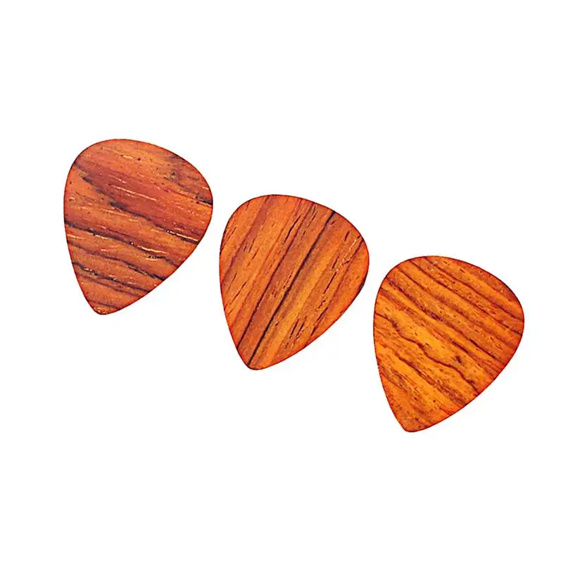 3pcs Guitar Pick Durable Prime Wooden Parts for Bass | Спорт и развлечения