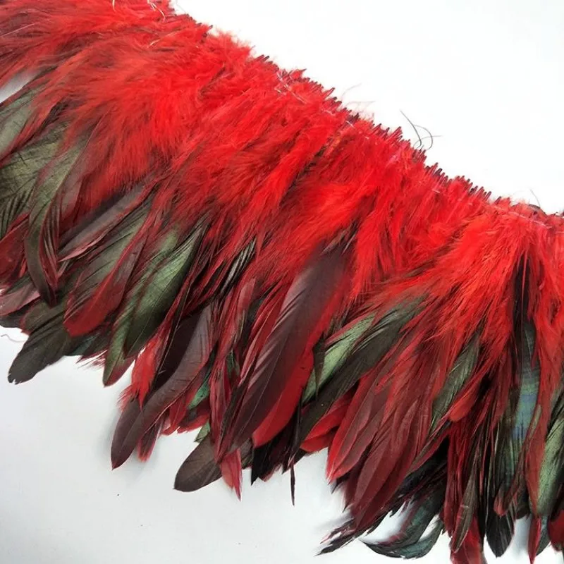 

900pcs/lot 5-6 inch rooster feather costume accessories feather DIY decorative cock feather