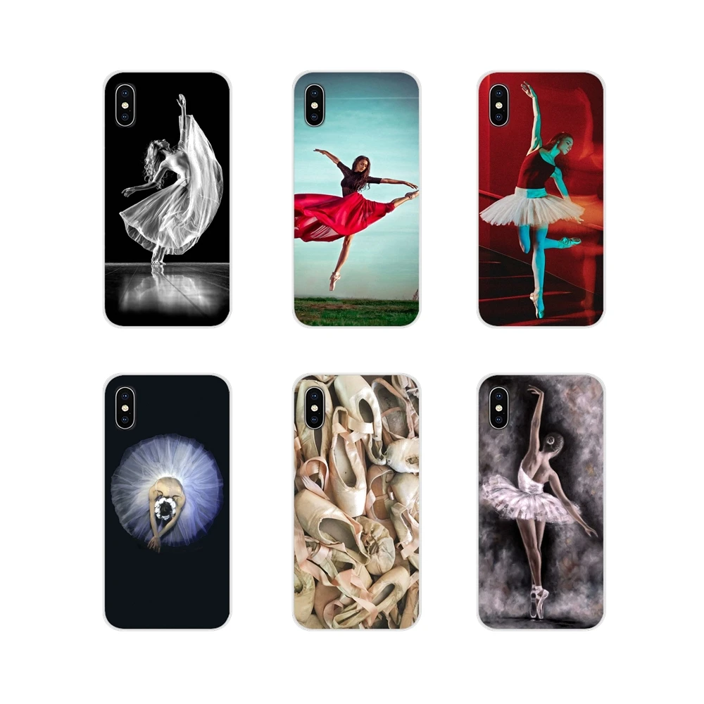 Балетные шлепанцы для девочек силиконовые чехлы телефонов Huawei Y5 Y6 Y7 Y9 Prime Pro GR3 GR5