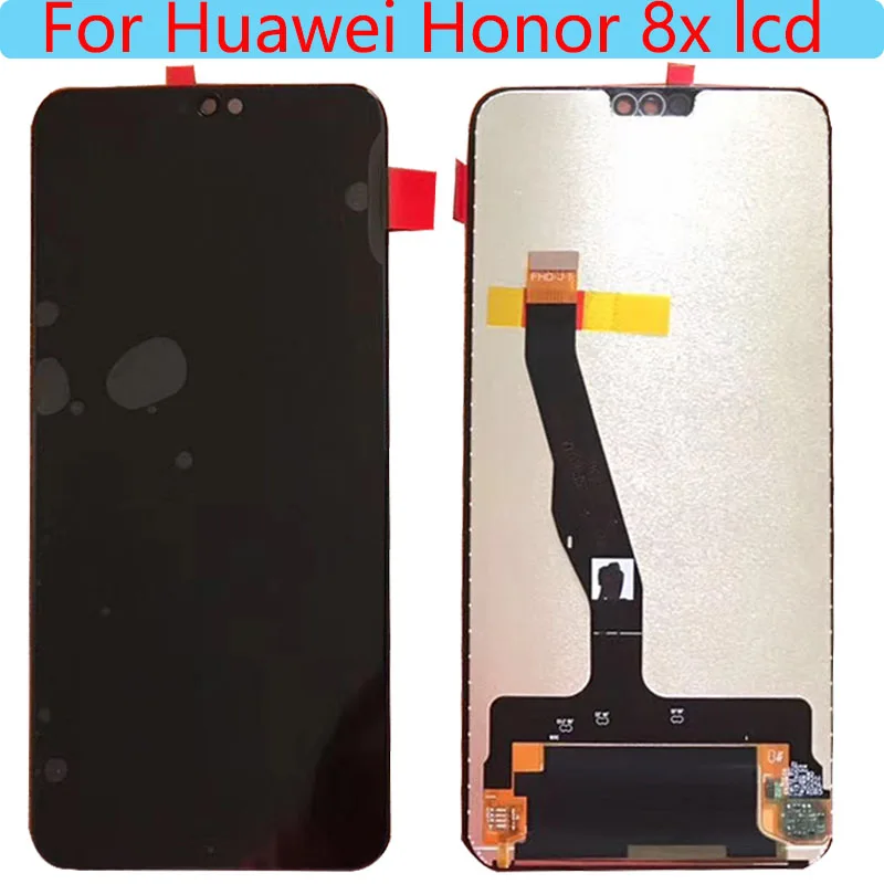 ЖК-экран с рамкой и сенсорной панелью для Huawei Honor 8X 6 5 дюйма дигитайзер 2340x1080 JSN-L21