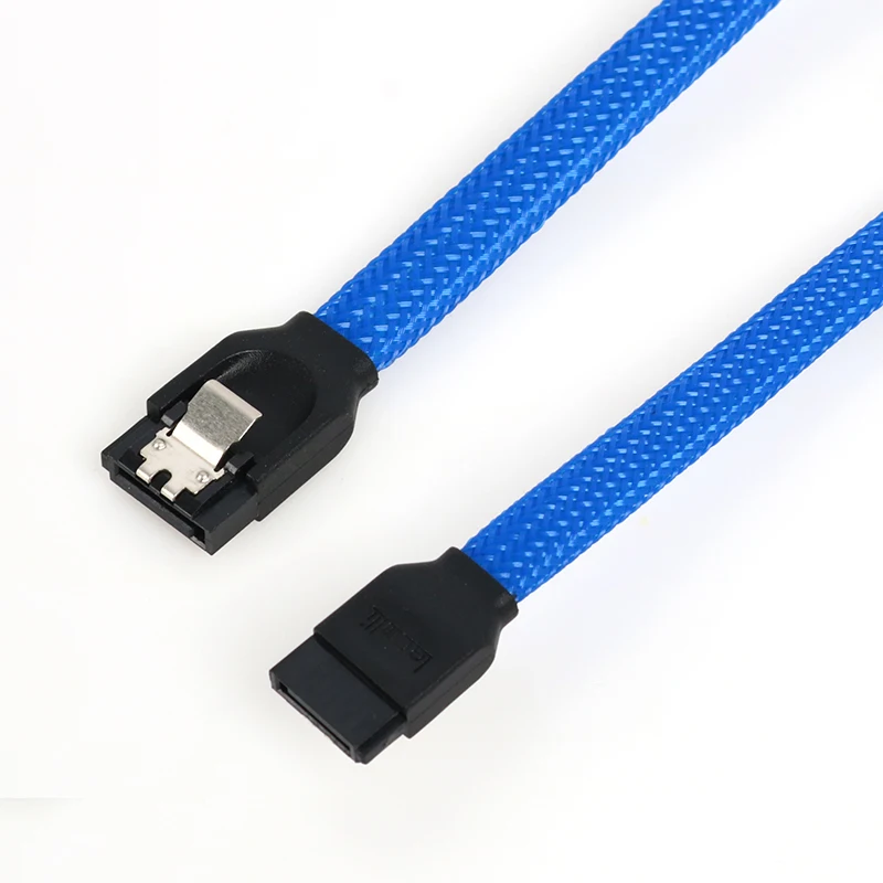 Lecolli 6 шт. 50 см Sata3 7pin кабель для передачи данных ГБ/сек. Ssd Hdd жесткий диск шнур с