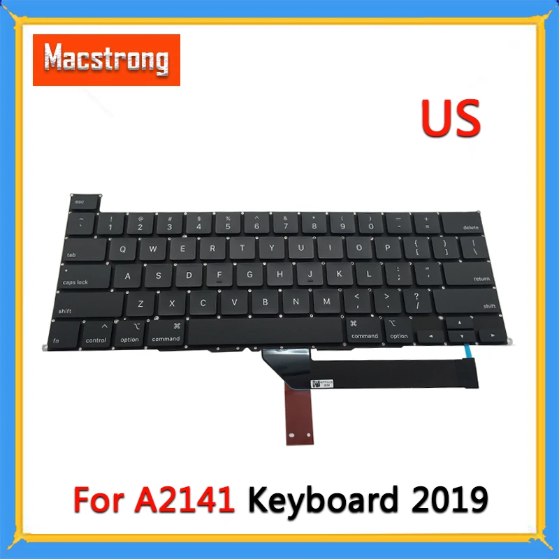

Brand New Original A2141 Keyboard for Macbook Pro Retina 16" A2141 US Keyboard 2019 Year