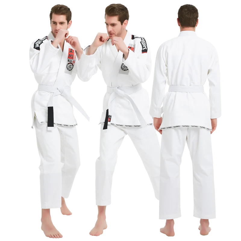 Brazilian Jiu Jitsu Gi for Men Women Preshrunk Grappling Uniform GIS Ultra Lightweight Kimonos Free BJJ Belt images - 6