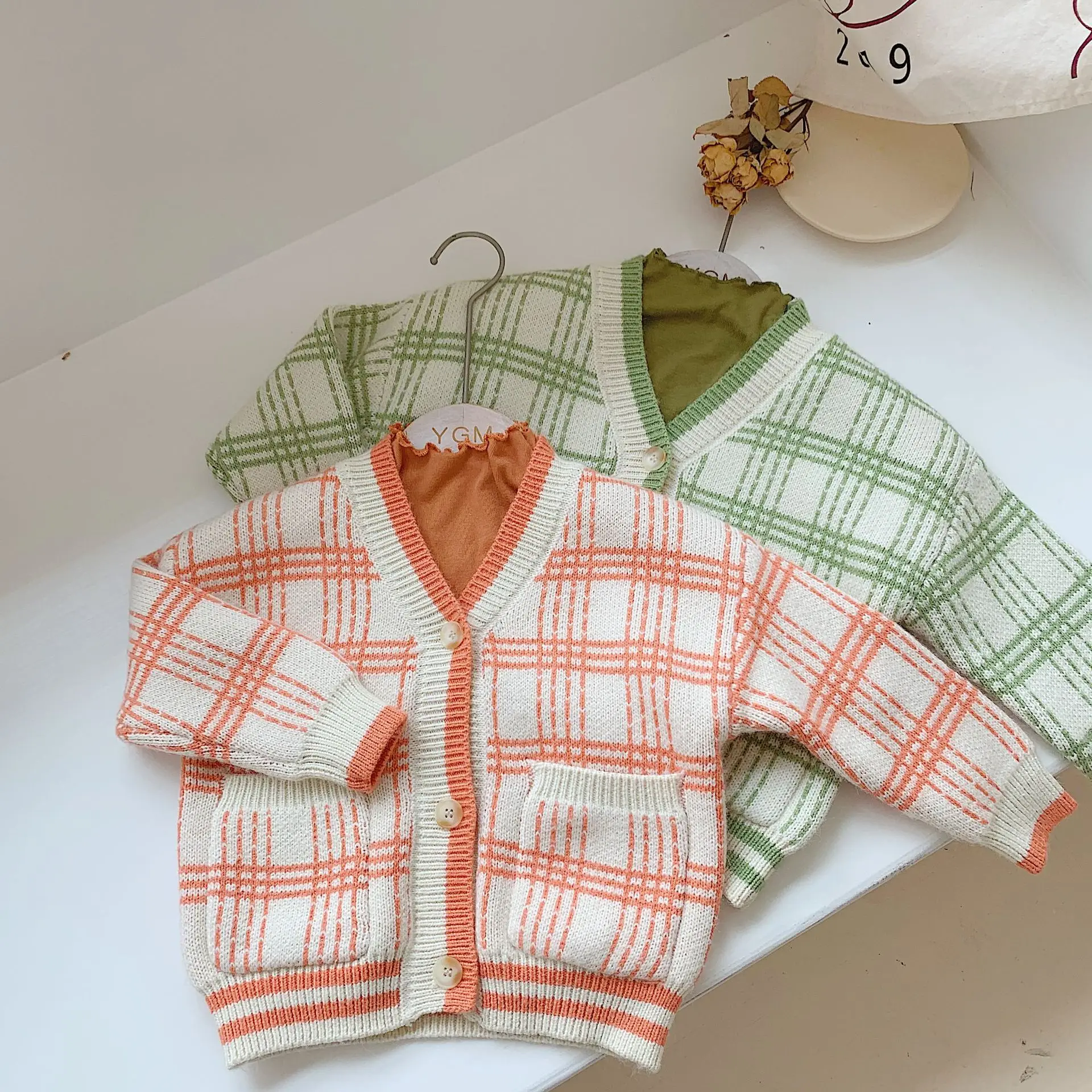 Осень 2019 новая детская одежда свитер для малышей Детский Повседневный Модный