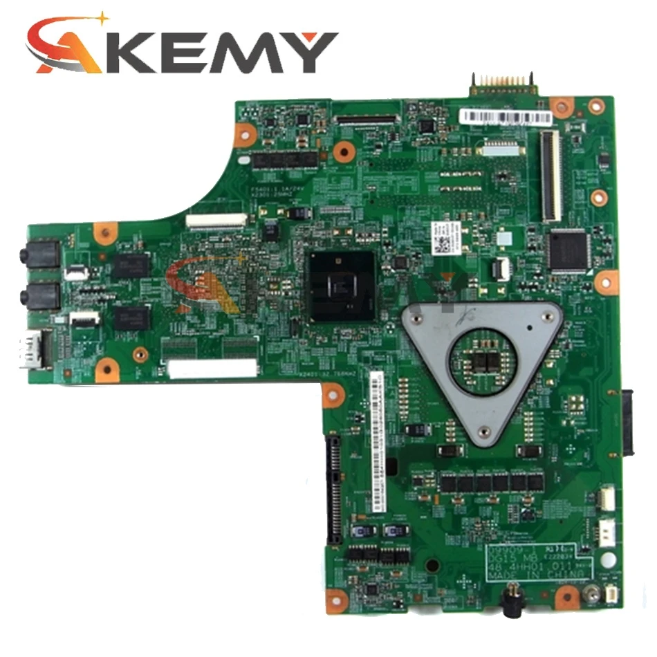Материнская плата Akemy для ноутбука DELL Inspiron N5010 CN-0VX53T VX53T 48.4HH01.011 HM57 HD 5470M/512M |