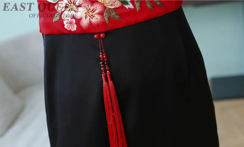 Элегантные китайские платья, вьетнамская одежда, Qipao, высокий разрез, сборная Талия, сексуальное восточное платье, длинное платье Cheongsam Ao Dai, платье TA1786
