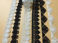 3 yards milk silk water soluble embroidery lace hollow garment underwear lace embroidery accessories