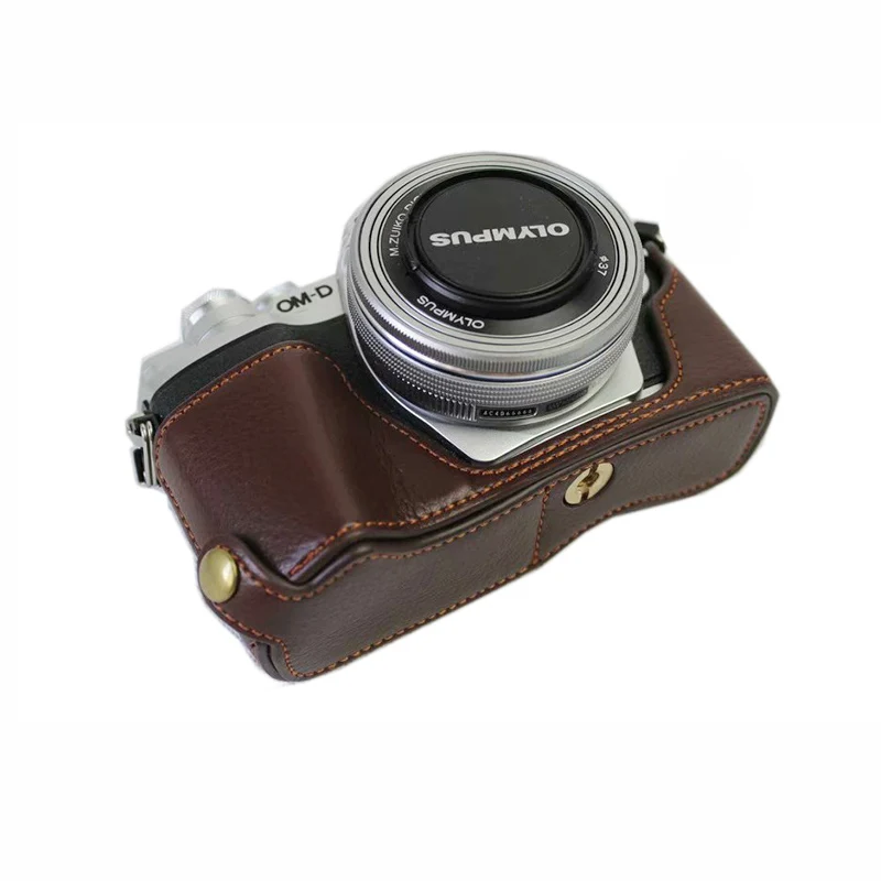 Чехол для камеры из натуральной кожи чехол фотокамеры Olympus OM-D EM10 III E-M10III Mark II EM10II с