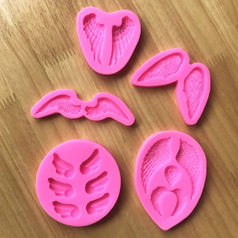 

Silicone 3D Wing Mold Form Arts Craft Carving Pottery Ceramic Tool Handmade Clay Tools