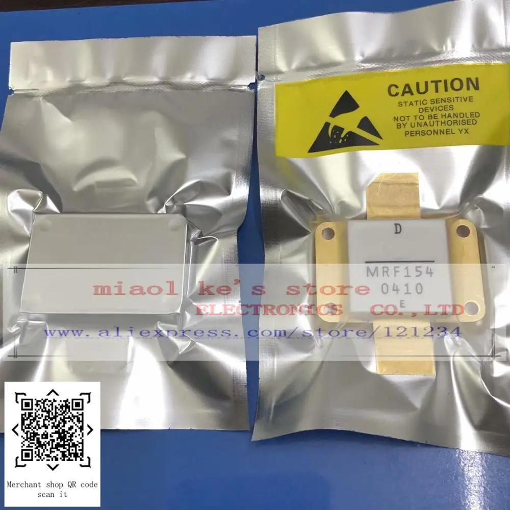 100% оригинал: MRF154 [ RF Mosfet N-Channel 50V 800mA 2MHz ~ 100MHz 17dB 600W чехол 368-03] высококачественный