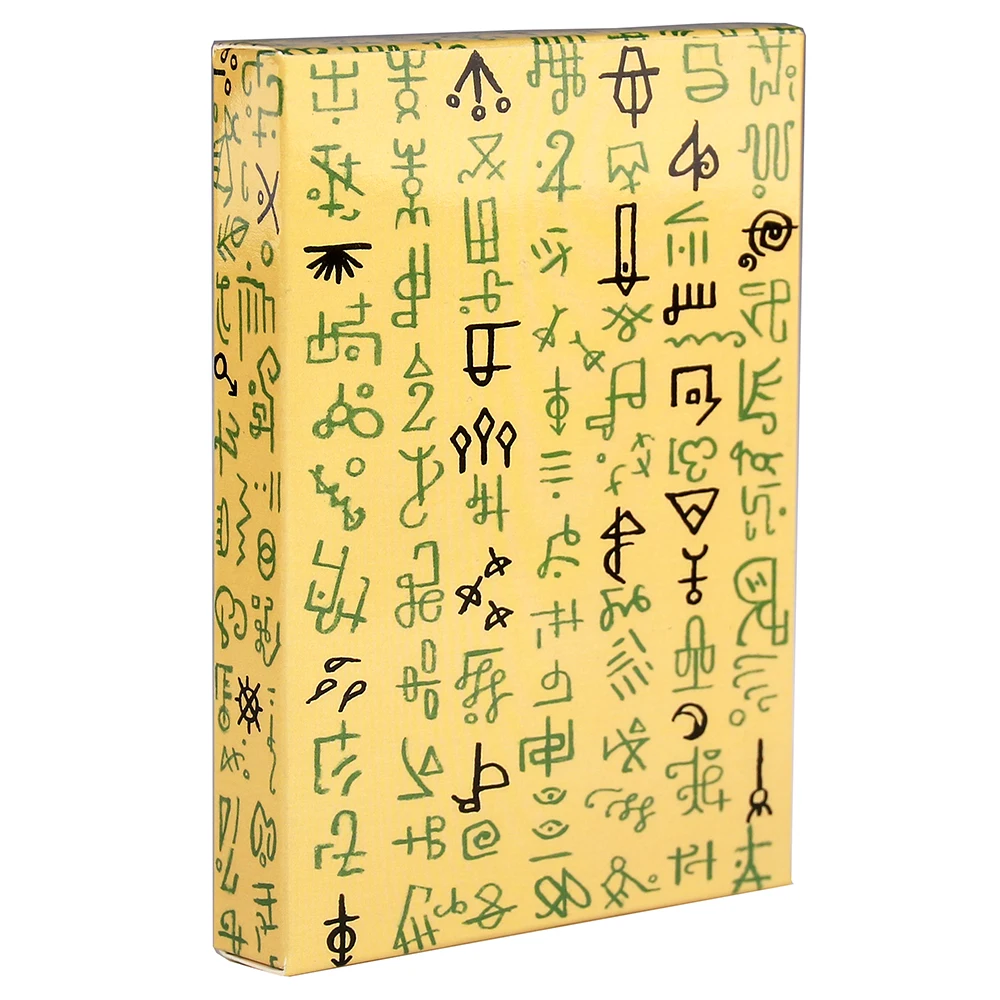 

Telling Green Glyphs Lenormand Cards Original Female Boardgame Mystical Oracle