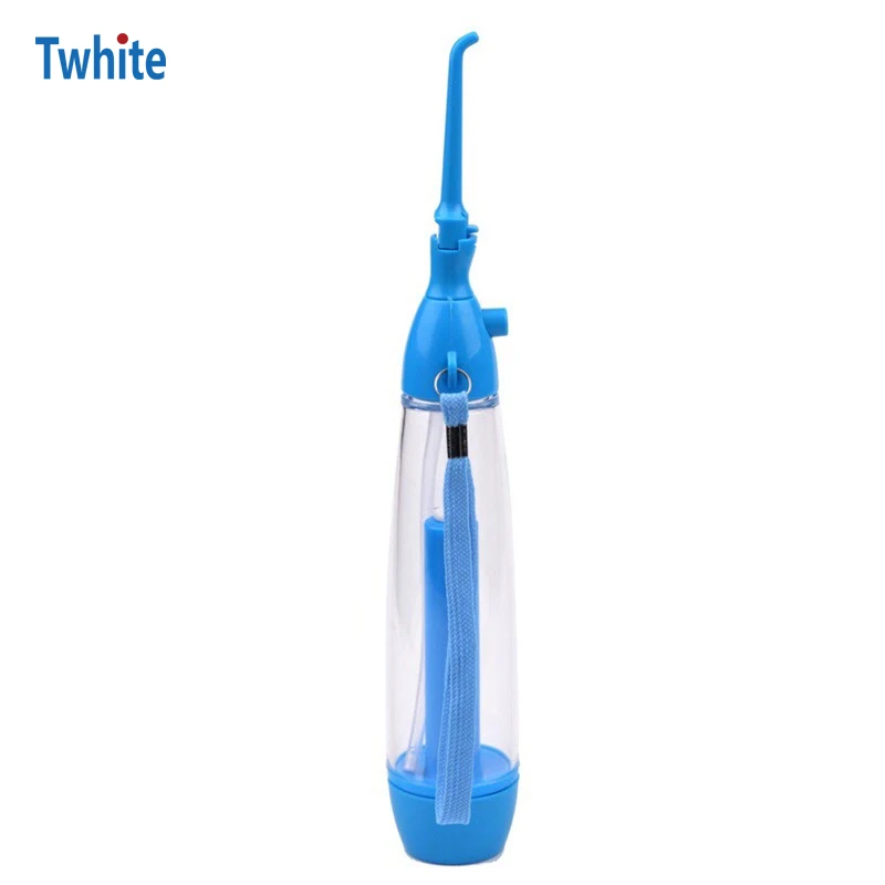 Blue Twhite, портативный стоматологический спа ирригатор для полости рта, струя воды, зубная нить для глубокого отбеливания зубов, уход за полостью рта, чистка зубов, отбеливание - Цвет: Blue