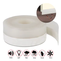 5m insect door strip width35mm window seal draught dust self adhesive door seal strip soundproofing silicone weather strip
