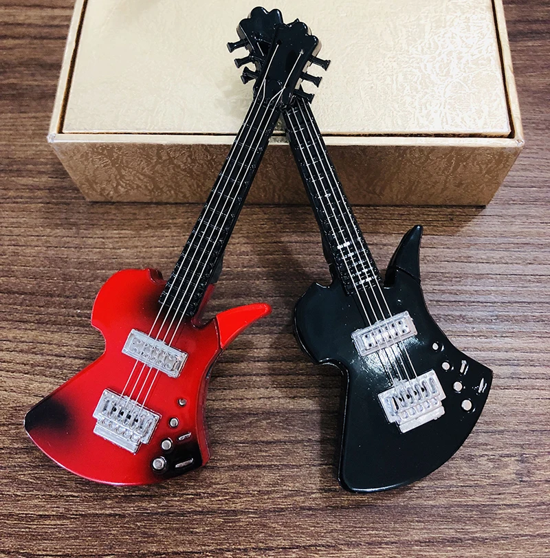 Креативная Модель гитары ветрозащитная Бутановая газовая Зажигалка