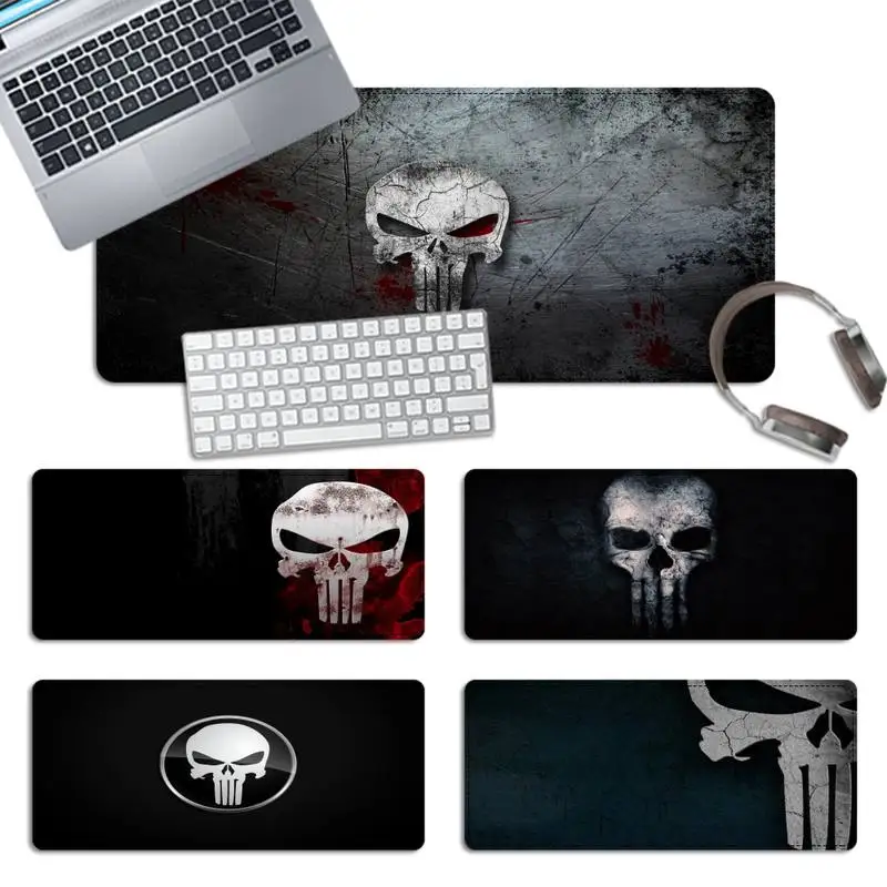 

Protection Punisher Mouse Pad Gamer Keyboard Maus Pad Desk Mouse Mat Game Accessories For Overwatch