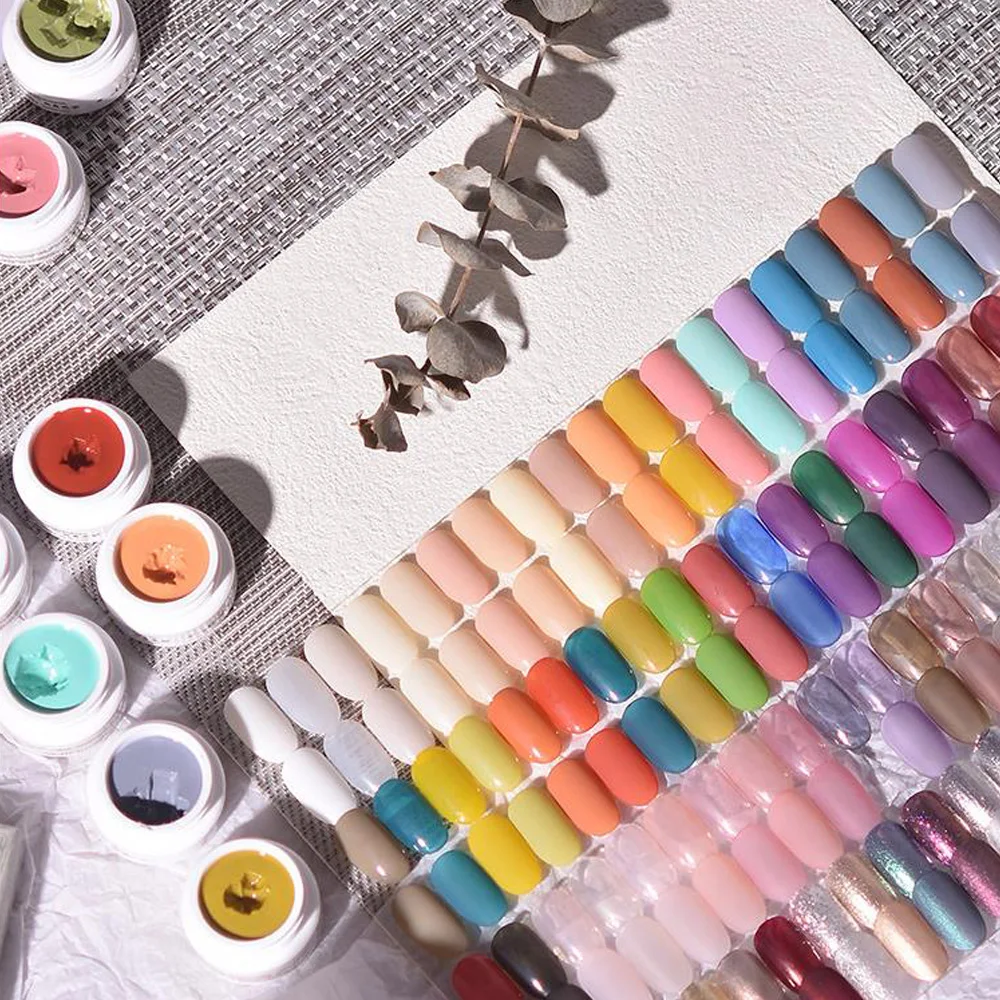 Твердый крем-гель для ногтей гель-Лаки 5 мл Цветной Гель-лак все маникюра гель