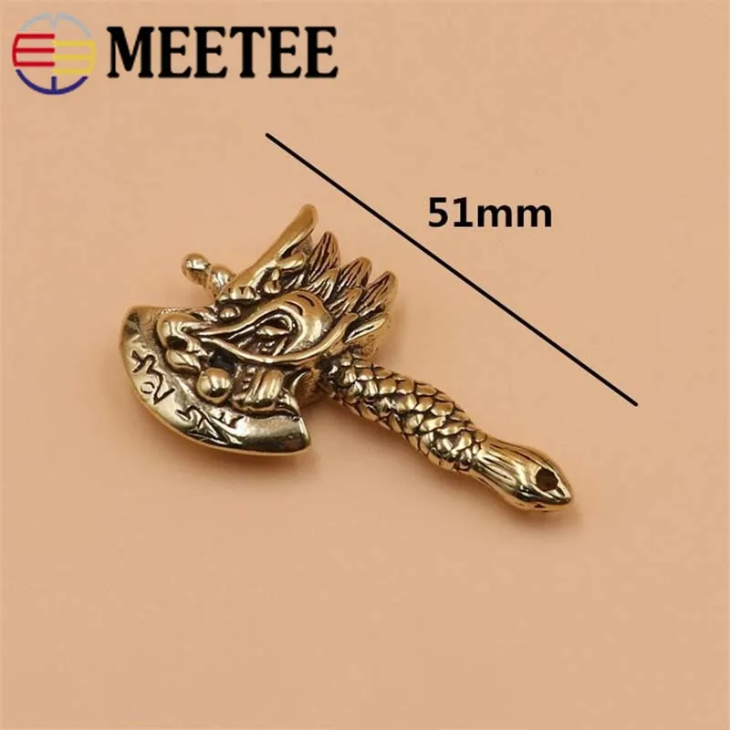 1 шт. Твердый латунный автомобильный брелок с пряжками для ключей мужские и