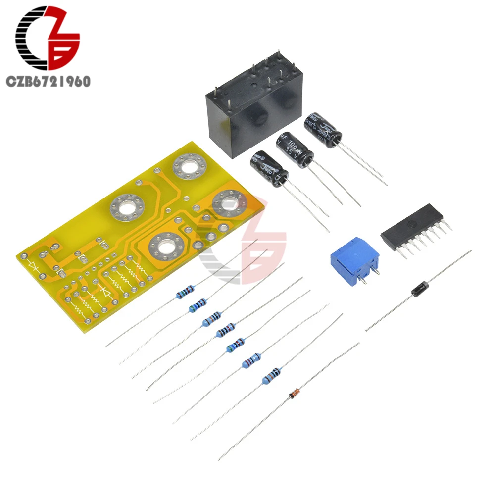 Комплект сделай сам защитная плата для динамика 12 в переменного тока двойное