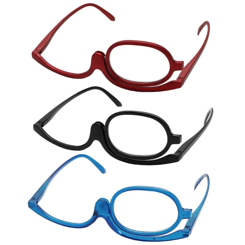 

Magnifying Glasses Makeup Reading Glass Folding Eyeglasses Cosmetic General