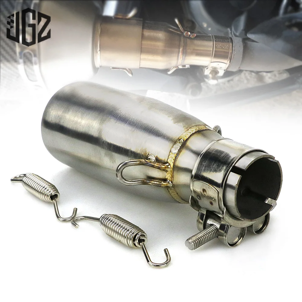 Выхлопная труба среднего размера для мотоцикла слипон соединительная муфта