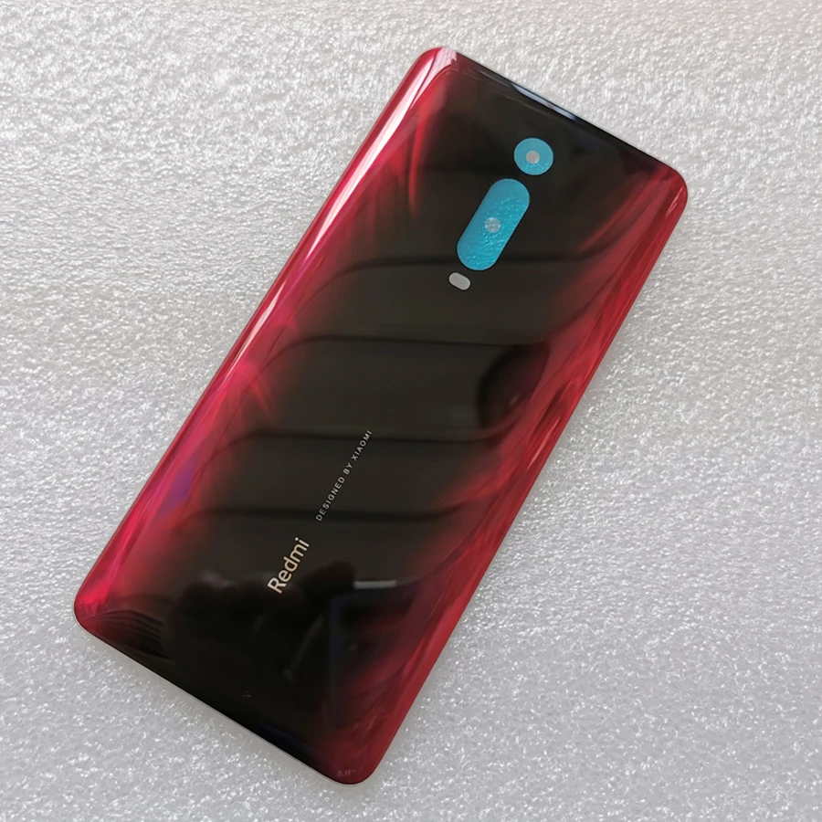 10 шт./партия, задняя крышка аккумулятора из стекла для xiaomi Red mi k20 mi 9 T, задняя крышка корпуса