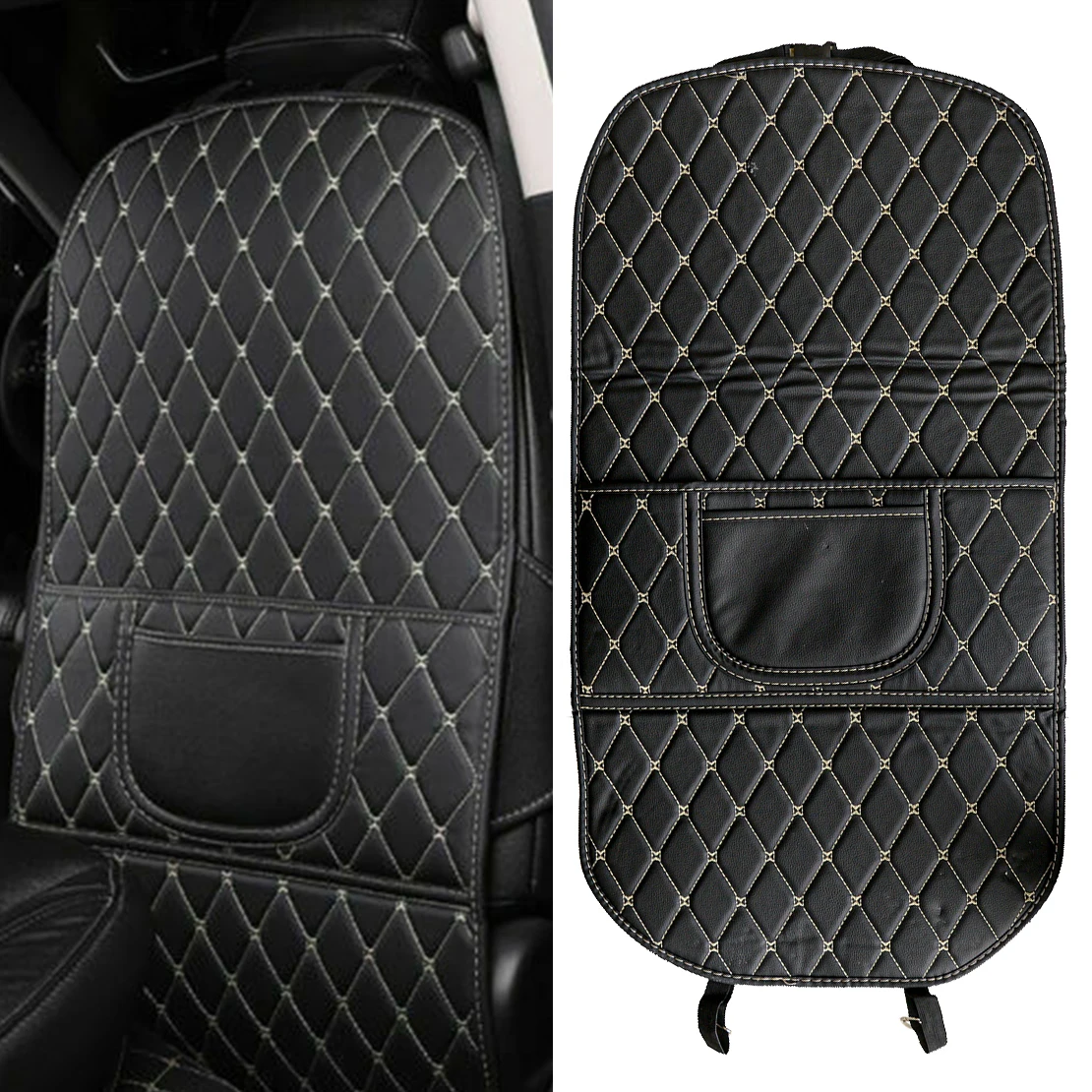 

Из искусственной кожи заднее сиденье автомобиля с защитой от царапин и ударов Коврик защитный чехол для универсальных автомобилей