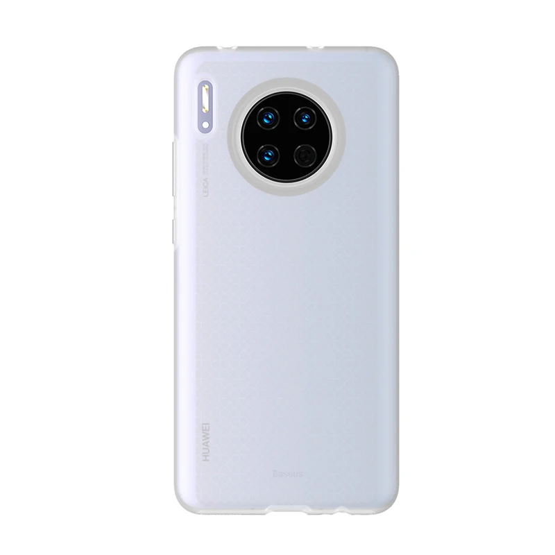 Baseus чехол для телефона для huawei mate 30 Pro 30Pro чехол Coque ультра тонкий противоударный мягкий силиконовый чехол для mate 30 Pro Fundas - Цвет: Transparent White