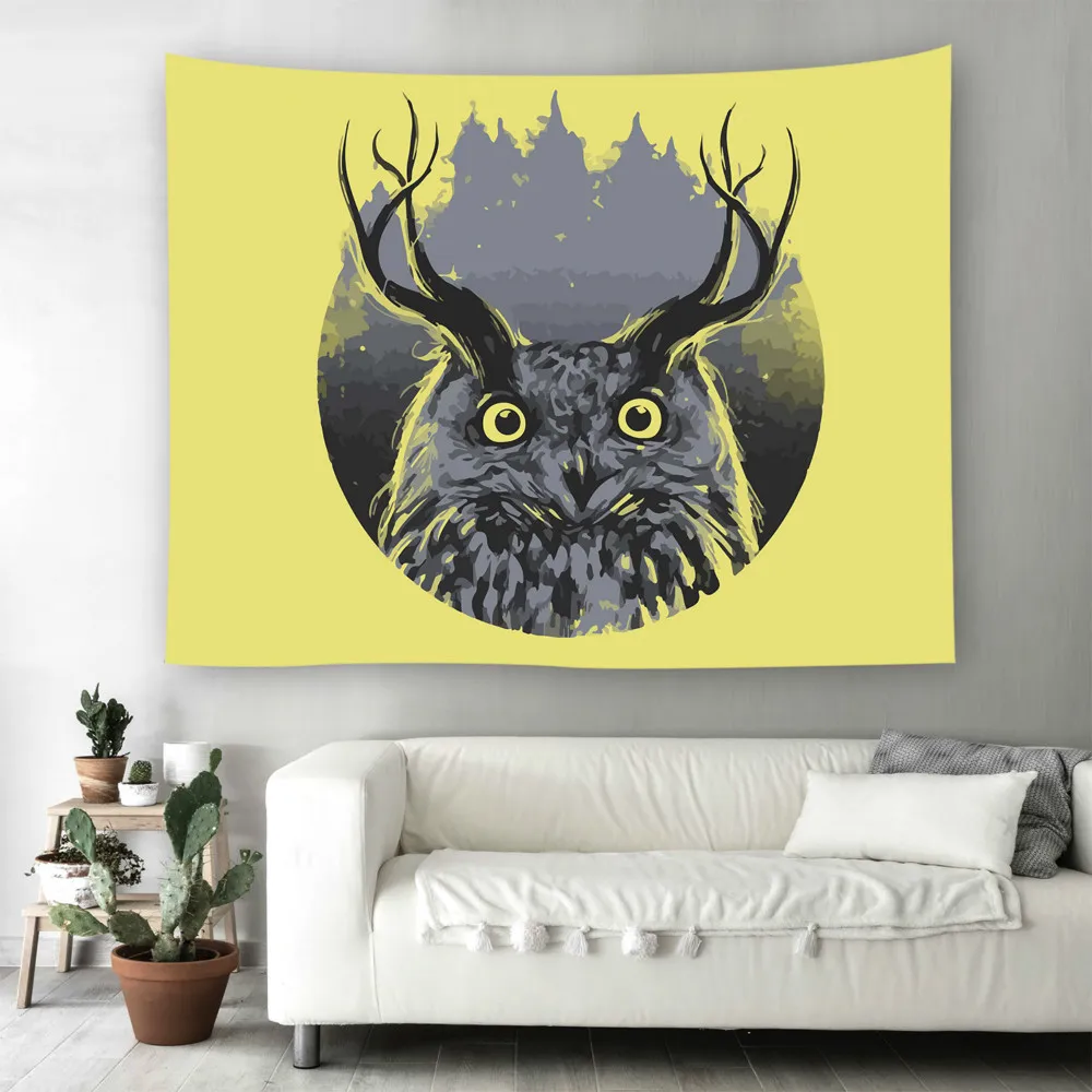 Гобелен с милым котом настенное украшение для дома пляжное полотенце одеяло