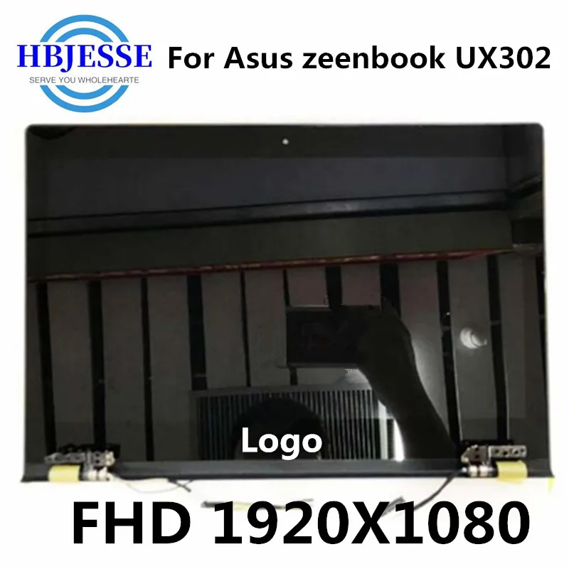 FHD для Asus zeenbook UX302 UX302L UX302LA ЖК-дисплей панель + сенсорный экран дигитайзер