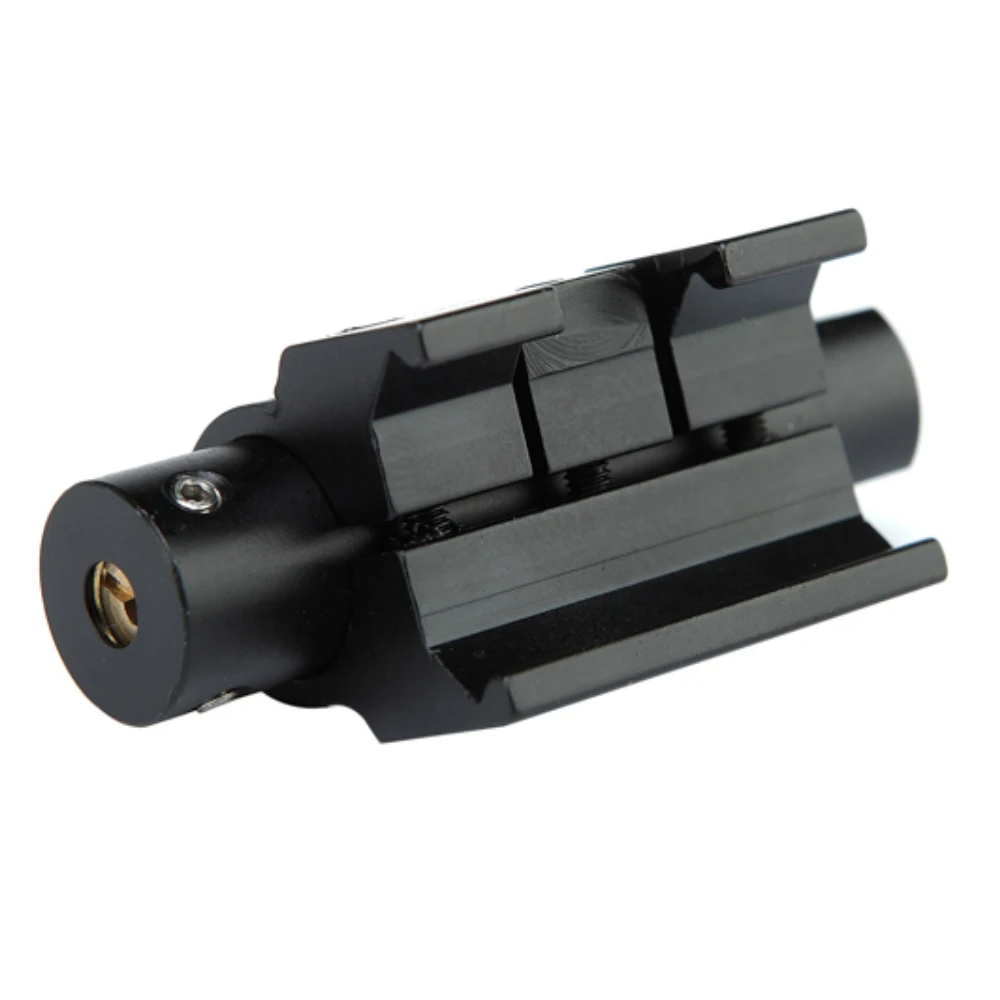 Тактический Компактный красный лазерный прицел 1 мВт с 20 мм платой Вивера