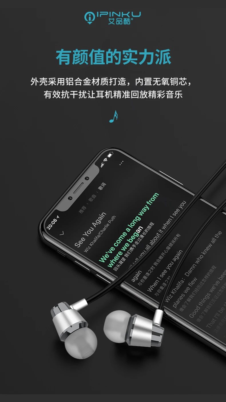 Китай тяжелые басы OEM простой стиль Hands free 3 5 мм Jack проводные наушники|Кабели для