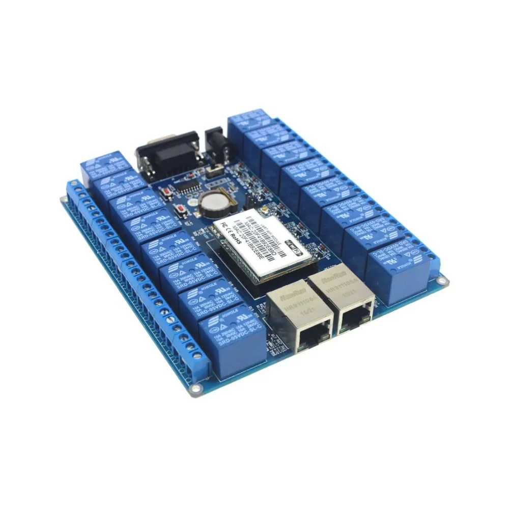 Q14078 HLK SW16 16 канальный Android/смартфон CWiFi реле/WiFi релейный модуль|relay module|module relayrelay