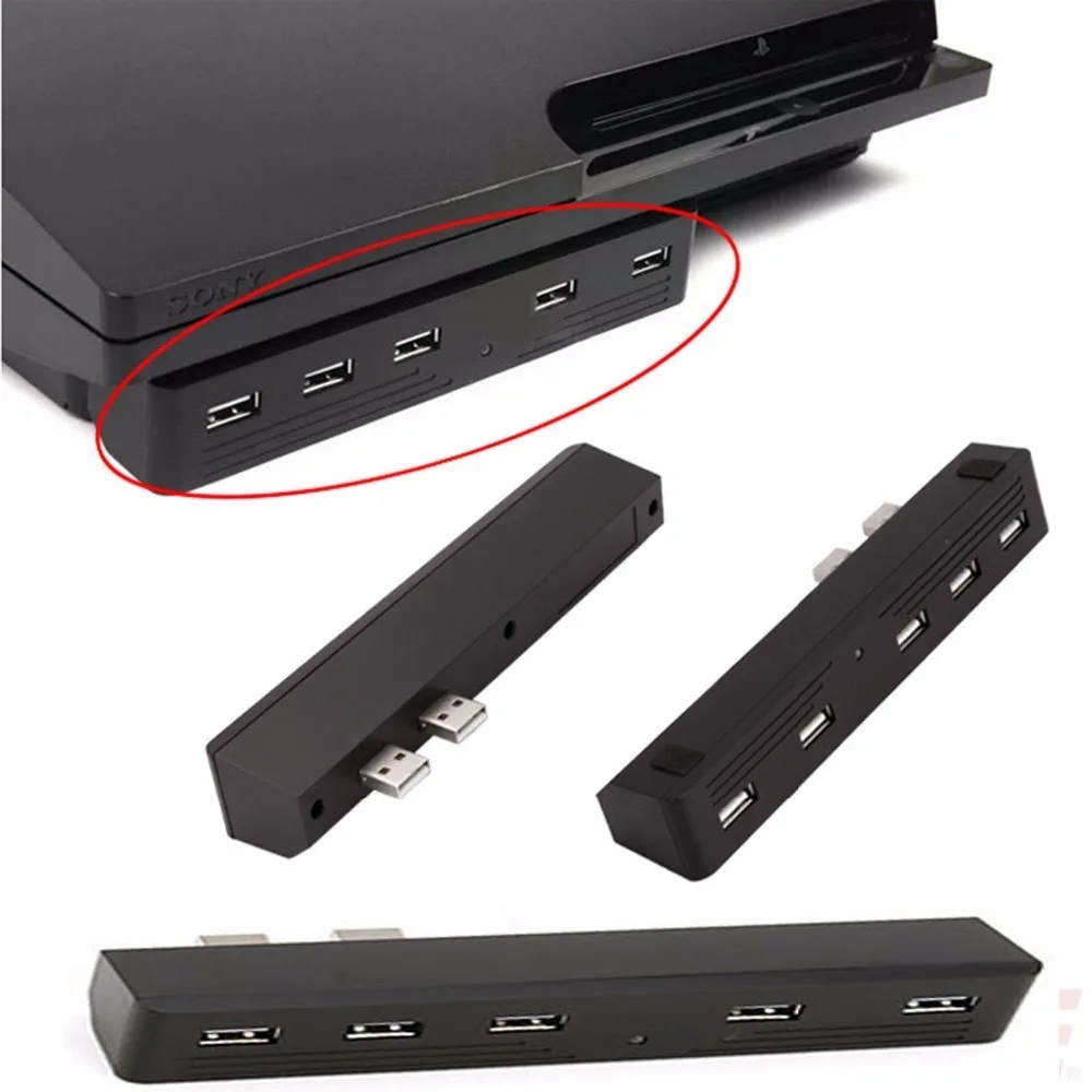 USB конвертер 5 в 1 для PS3 от 2 до тонких консолей Playstation высокоскоростной адаптер