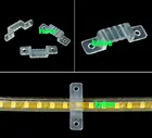 100 шт., силиконовые крепежные зажимы для светодиодной ленты, 8 мм, 10 мм, 12 мм