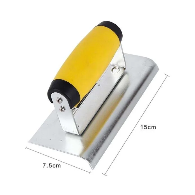 Stainless Steel Trimming Trowel Plastering Trowel Concrete Planer Full Troweling Mud Wall Cutter Tool