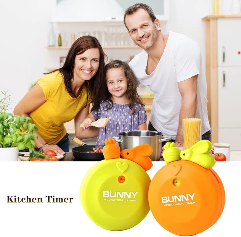 Кухонный таймер для приготовления пищи Мультяшные магнитные часы 60 минут