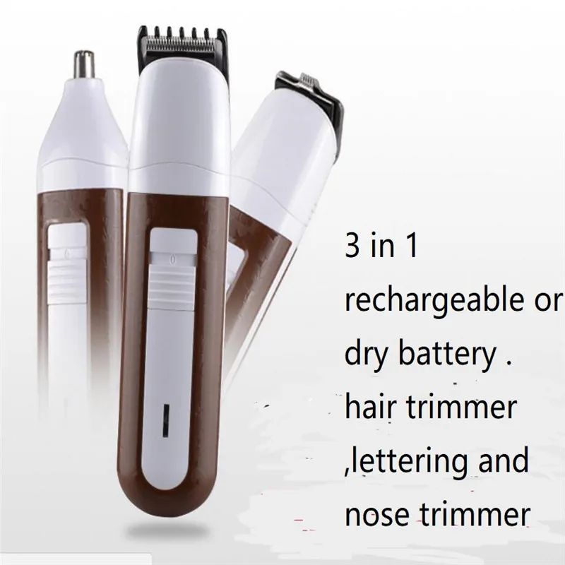 Электрическая машинка для стрижки лица и тела мужчин волос бритья носа триммер