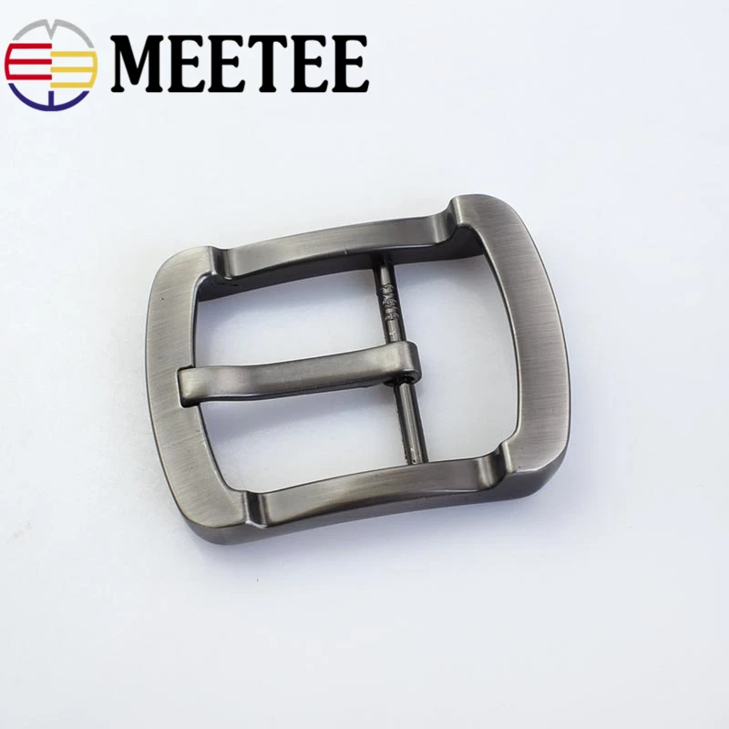 1/2 шт. Meetee с модной ременной пряжки для мужчин пояс металлическое защитное