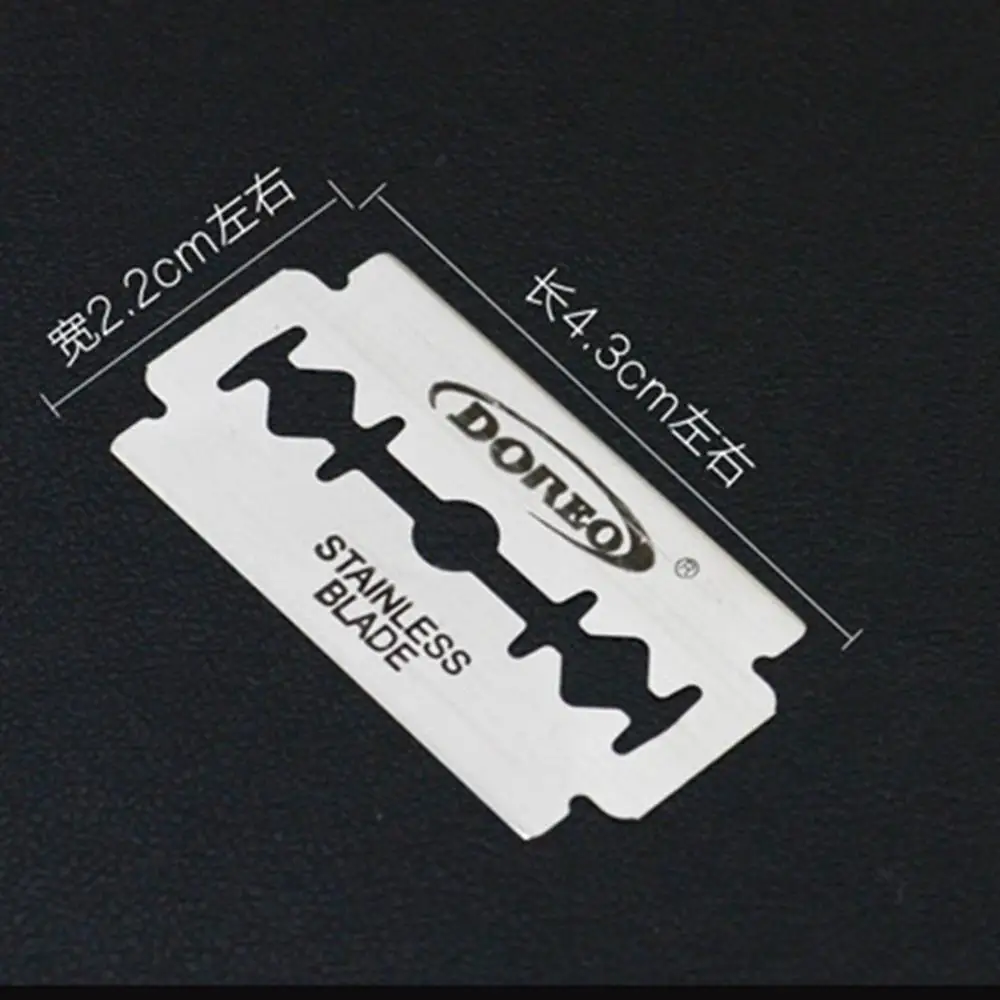 Двухсторонние лезвия бритвы из нержавеющей стали Безопасные для бритья Бритвы