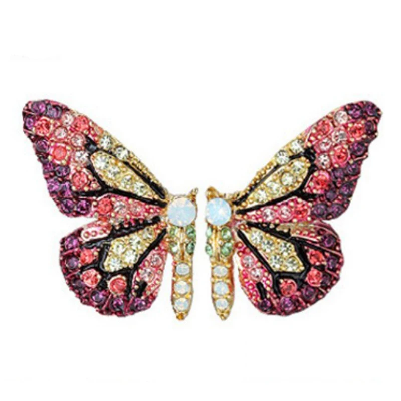 Женские серьги бабочки Shint женские для девочек аксессуары вечевечерние гвозди