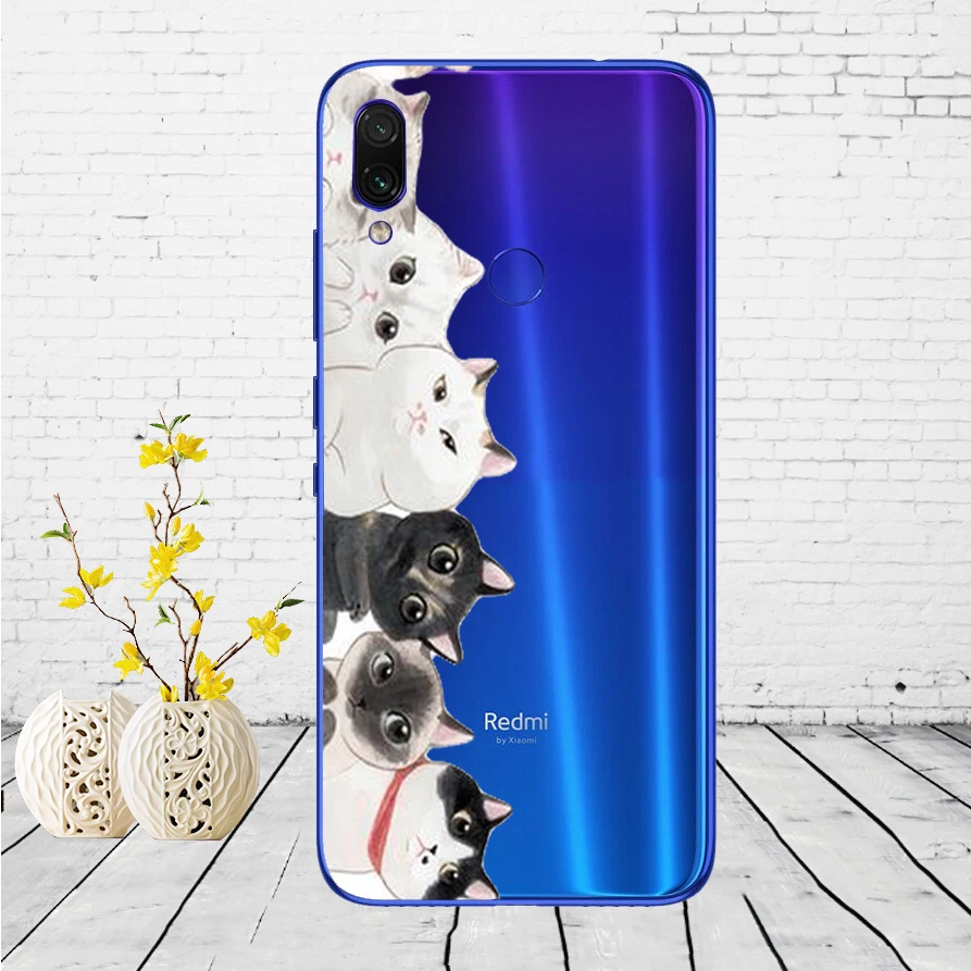 F19 Чехол для Xiaomi Redmi Note 7, силиконовый чехол для Xiaomi Redmi Note 7, задняя крышка, чехол для Redmi Note 7, чехол для телефона - Цвет: F19