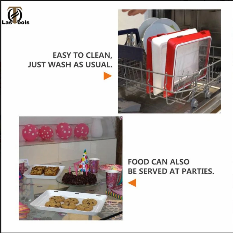 Умный поднос для хранения продуктов креативный пищи пластиковый контейнер набор