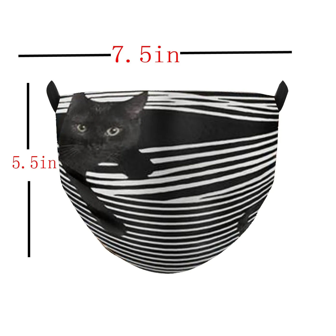 

Cute Men Women Mouth Mask Animal Dog Cat Printing Mask Dust-Proof Smog Washable Mask Protective Face Masks Cover For Adult Kids