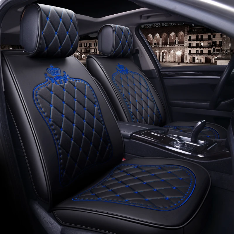 Car Seat Cover Vehicle Chair Leather Case for Delta Ypsilon Land Rover Discovery 3 Freelander 2 Range Evoque X9 | Автомобили и