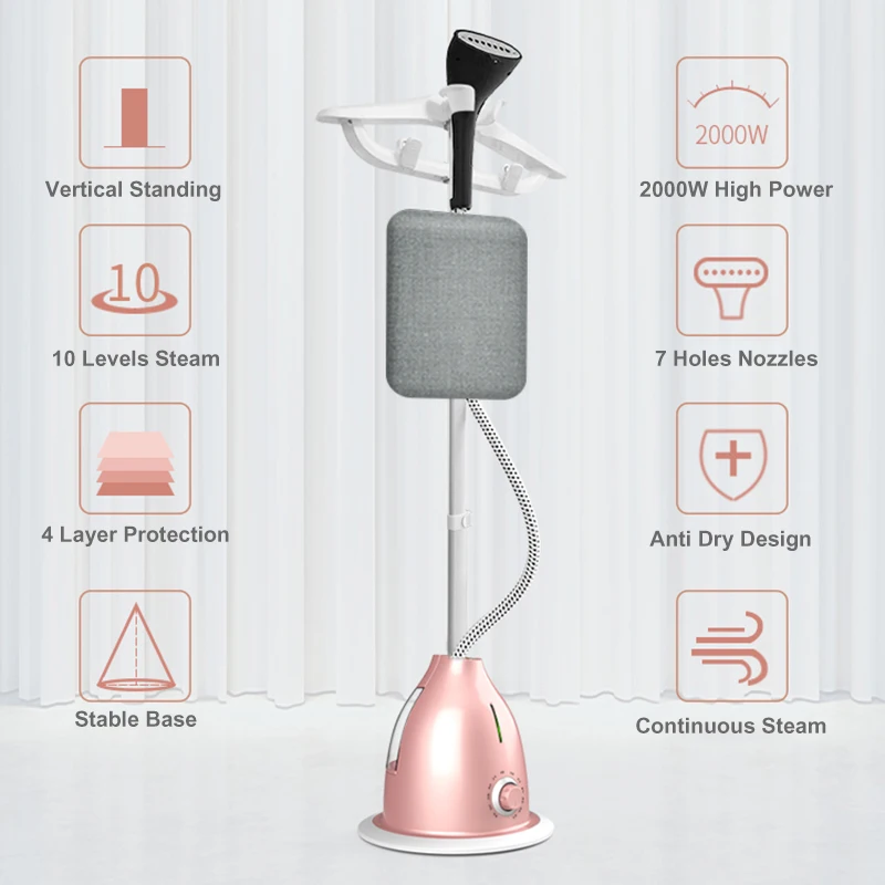 Профессиональный отпариватель для одежды 2000 вт 220 в 10 передач ручной паровой утюг